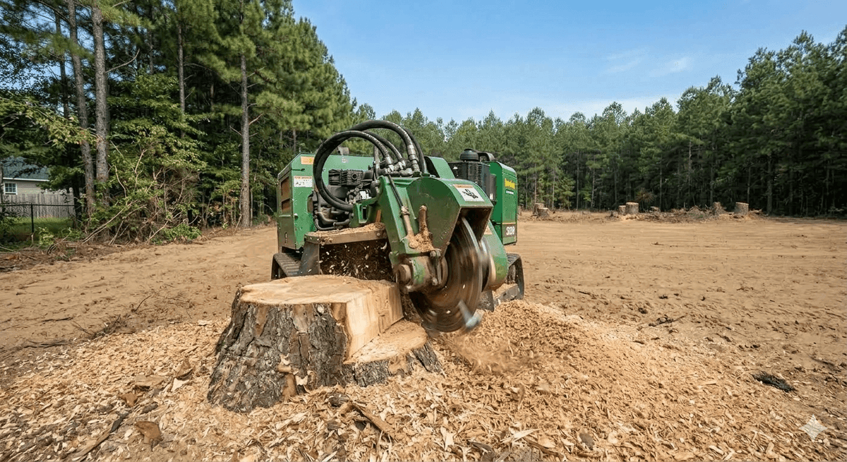 Stump removal in Vidalia, GA